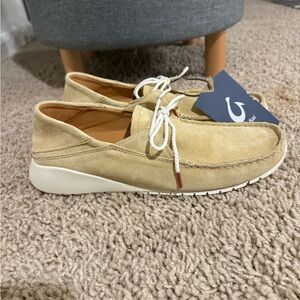 OluKai Ka'a Driver loafer “golden sand” - Premium Italian Leather